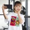 Here Comes Bitcoin × バッジャー君 コラボ Tシャツ（着用イメージ）