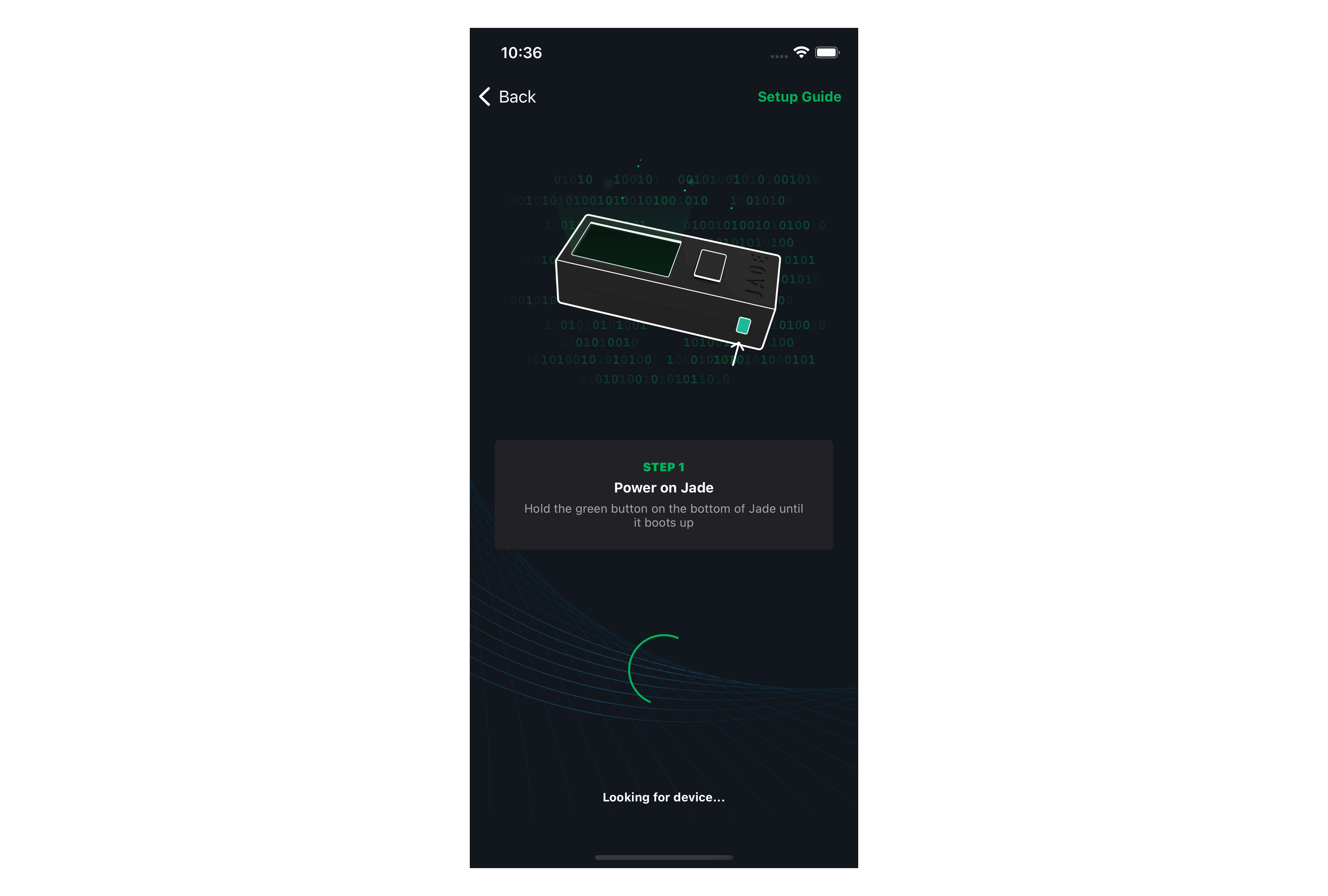 Jade Plus の検出
