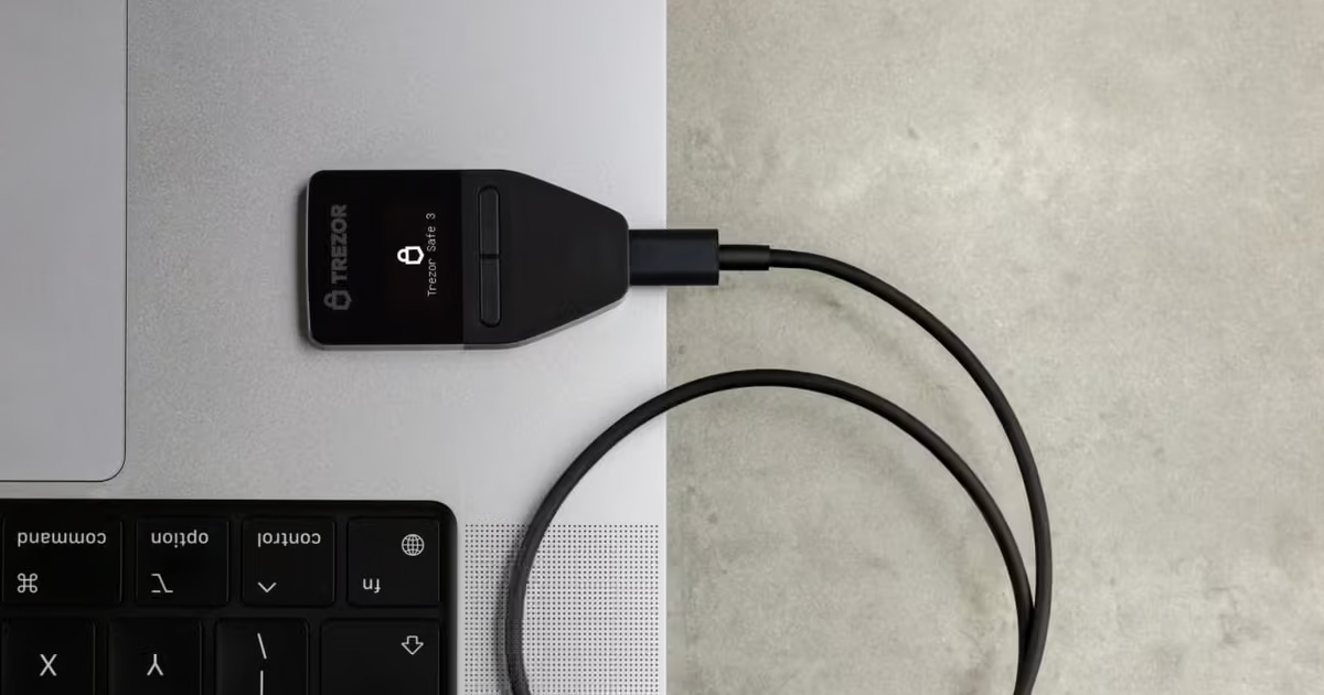 Trezor Safe 3 ハードウェアウォレット